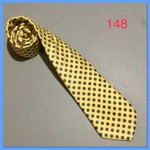 Vtg Flowered Silk Tie_148